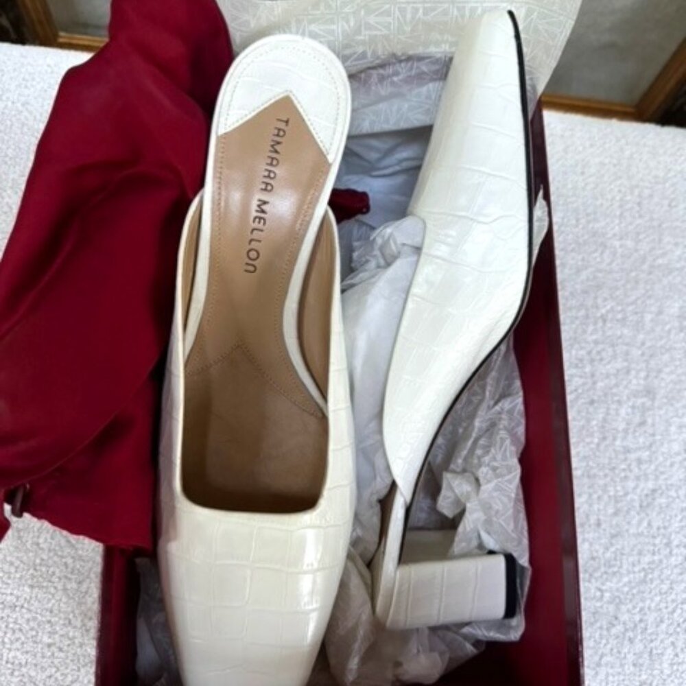 Patent Leather Slide